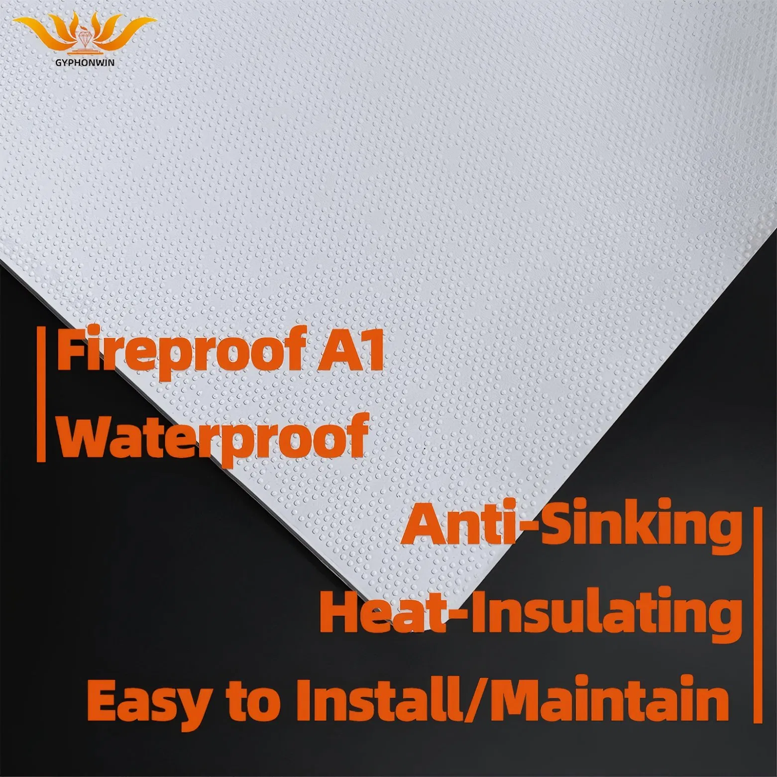 Favored 603× 603mm Gypsum Ceiling Boards for Hotel