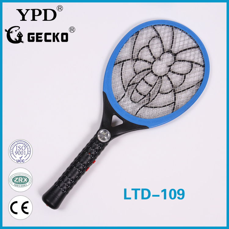 The Handle Is Not Easy to Slip off, and The Insect Mesh Core Is with Light Electric Mosquito Swatter