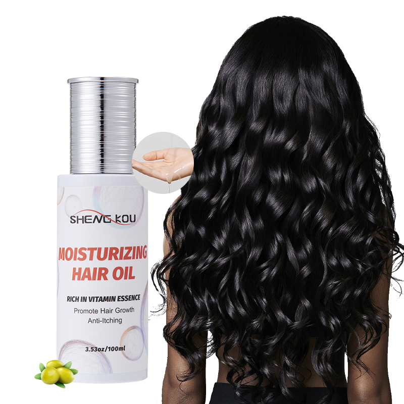 Private Label Organic Hair Treatment Growth Olive Oil Natural Scalp Care Anti-Itch Hair Oil