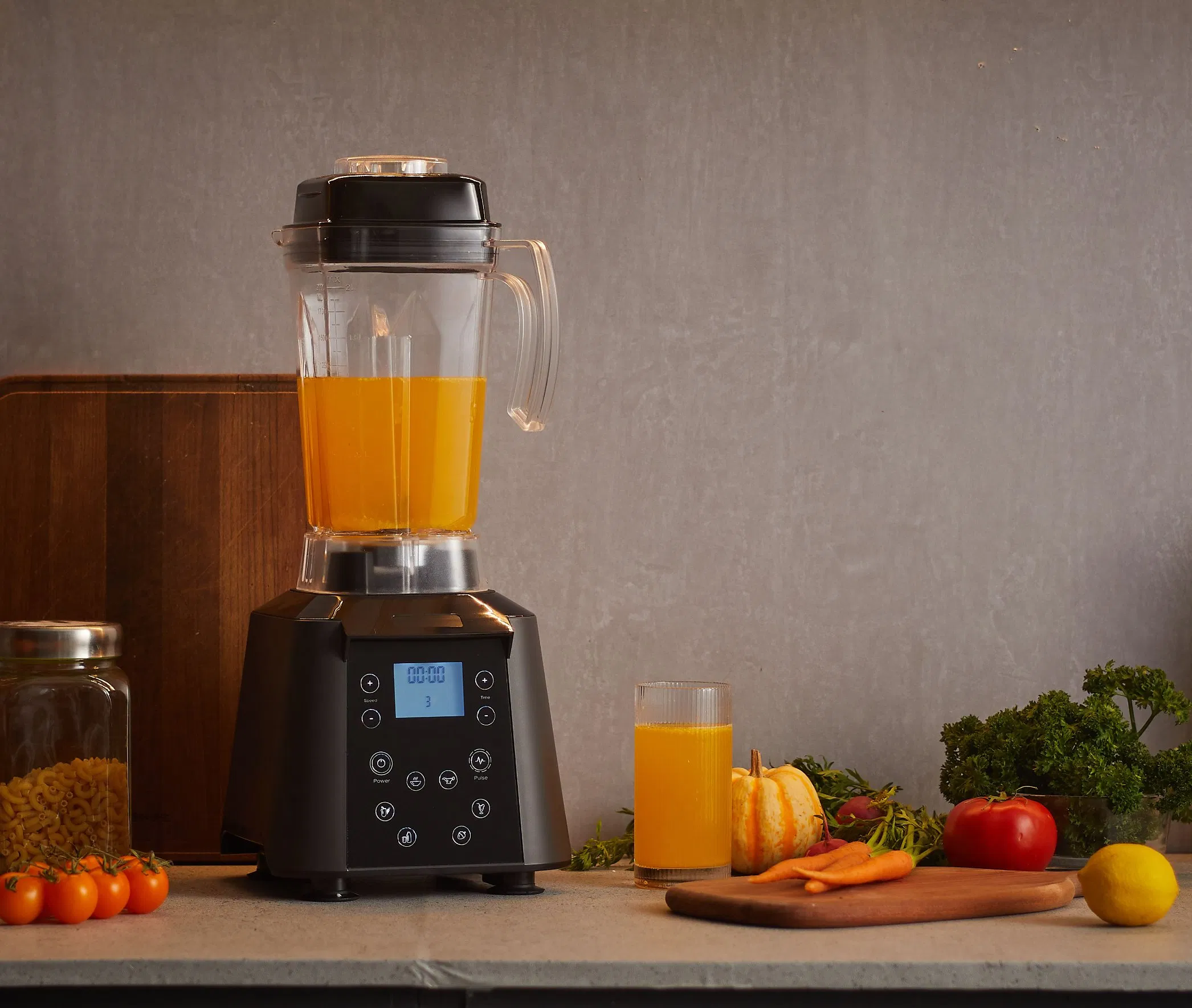 Heavy Duty Powerful Mixer Industrial Juicer Commercial Blender with Pure Copper Motor