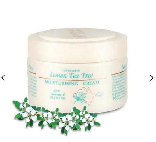 Factory OEM Customized Lemon Tea Tree Lotion Nourishing Face Cream