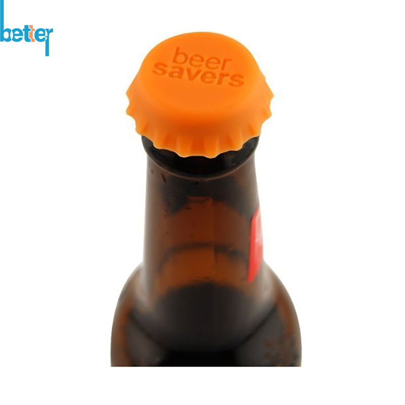 Reusable BPA-Free Silicone Rubber Glow-in-The-Dark Can Covers/Lids with Fluorescent Effect