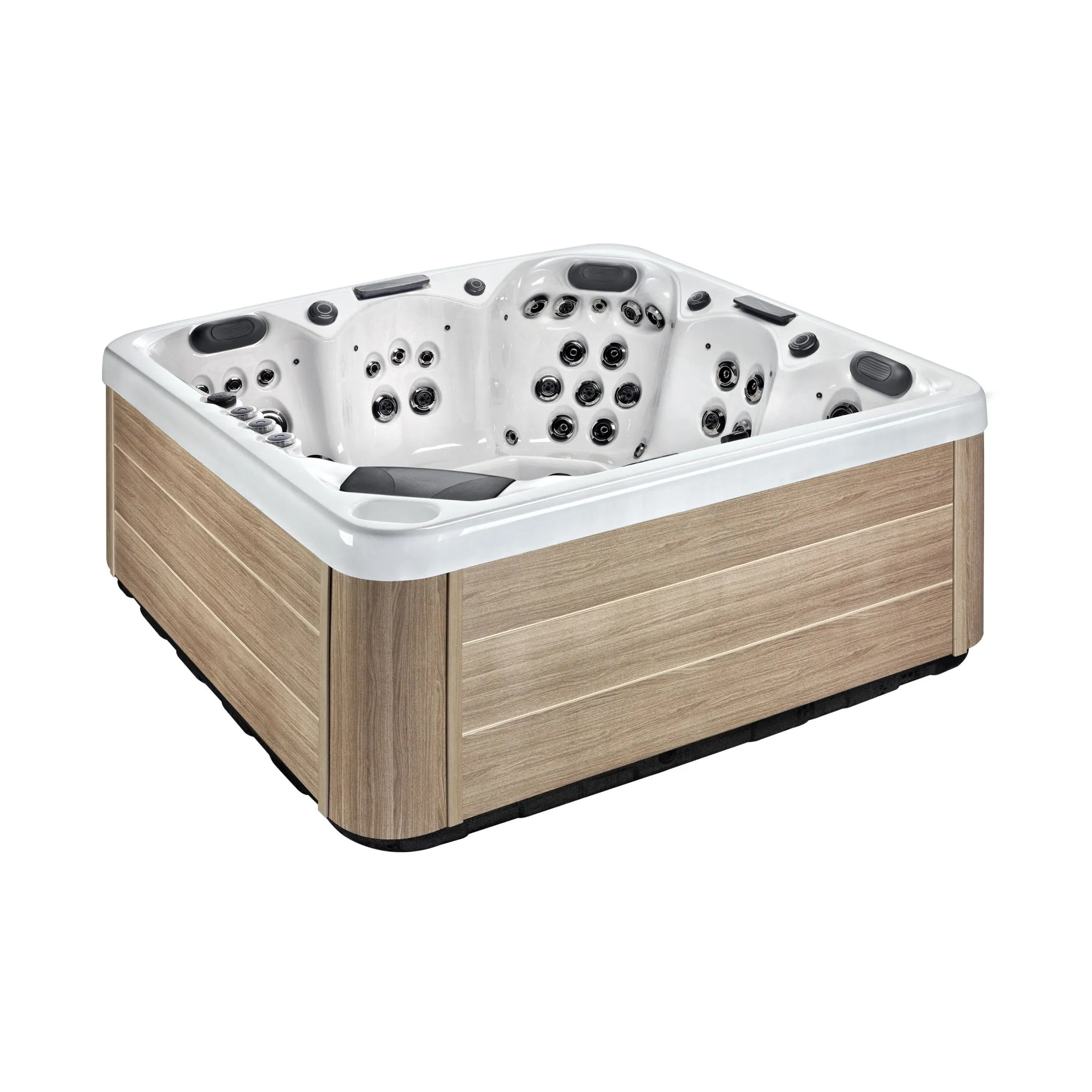 Угловая акриловая гидромассажная ванна Balboa на 5 человек