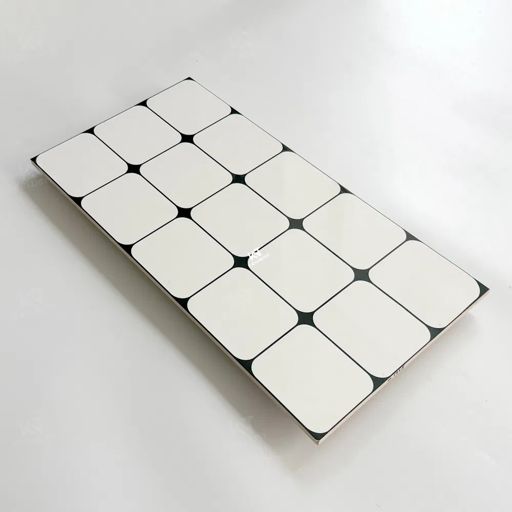 Bathroom 600X600mm White Polished Glazed Vitrified Porcelain Floor Wall Tiles