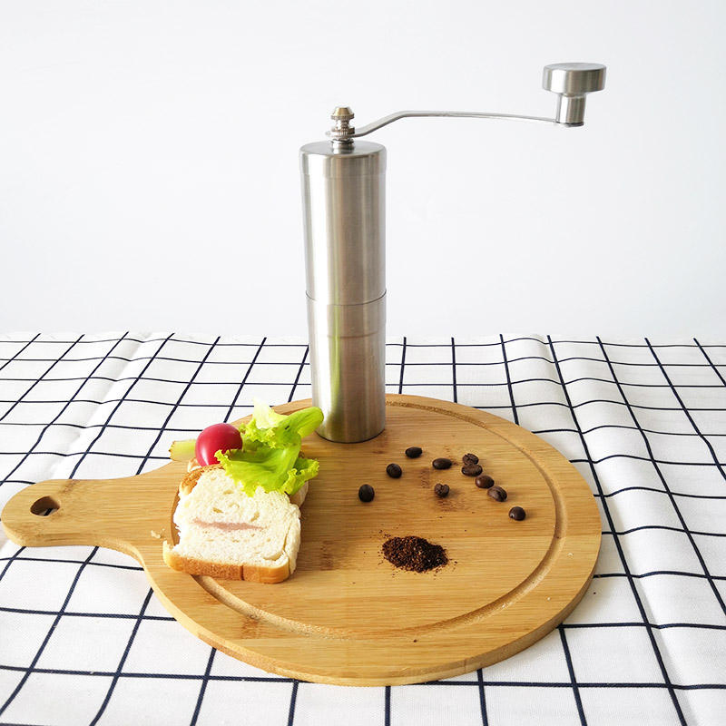 Portable Hand Coffee Grinder Stainless Steel Manual Burr Coffee Bean Grinder