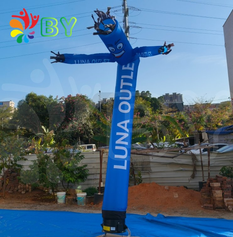 Advertising Inflatable Air Dancers Sky Puppet with Word Printing for Sale