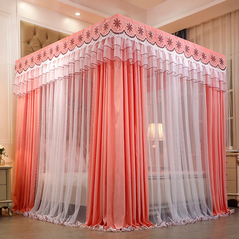 Custimozed 1.5m 1.8m 2m Family Size Mosquito Net for Bunk Bed with Three Open Doors Mosquito Curtain Bed Curtain