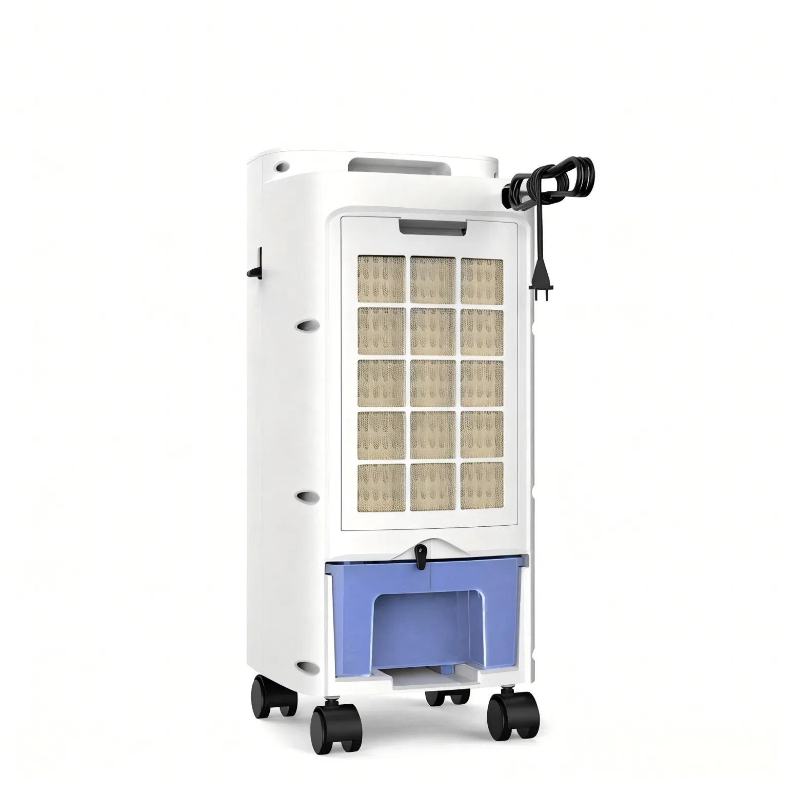 Home Office Evaporative Air Cooler Humidifier Low Noise Portable Air Cooler Water Cooler Outdoor Air Cooler Home Air Cooler for Low Noise Cooling