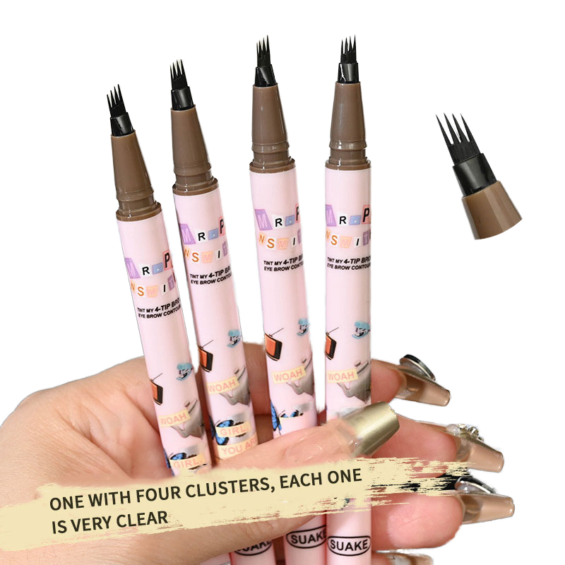 Long-Lasting Fine Sketch Eyebrow Pen for Natural Looks