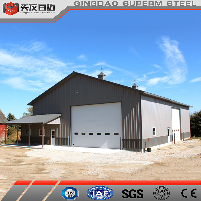 Expandable Prefabricated House Garden Office Homes Sheet Metal Pole Barn