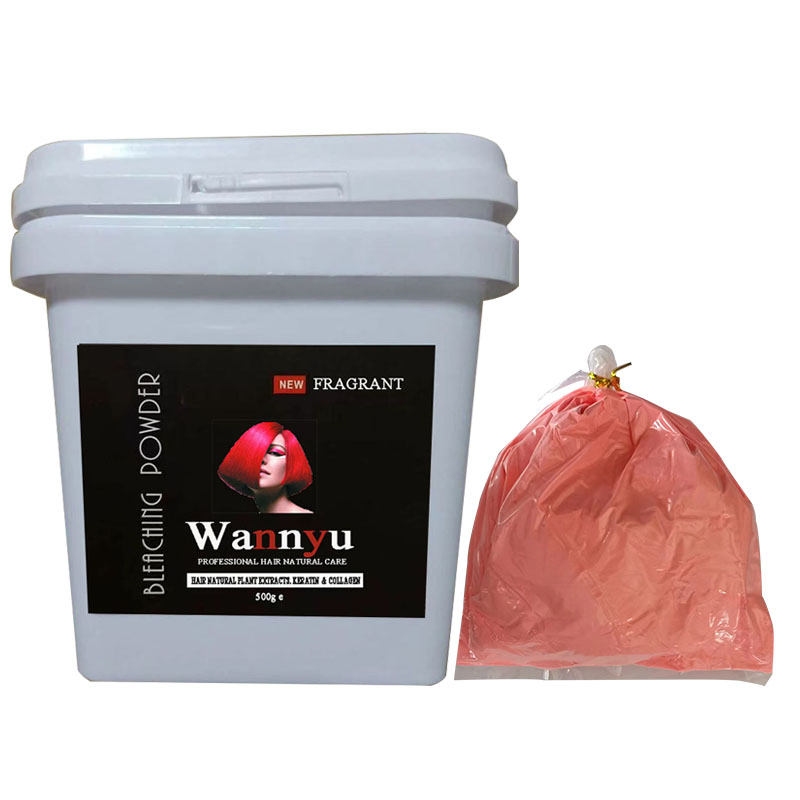 Stable Quality Fragrant Instant Color Blue Dust Free Hair Bleaching Powder