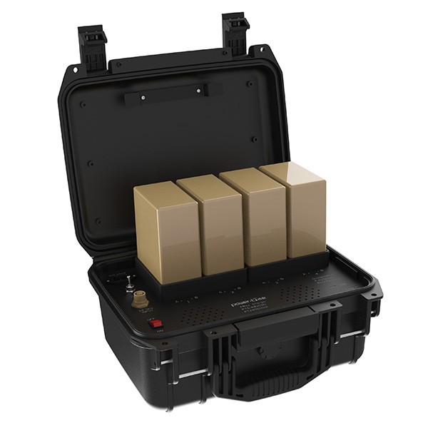 Field Use Four Bay Charger for Bb2590