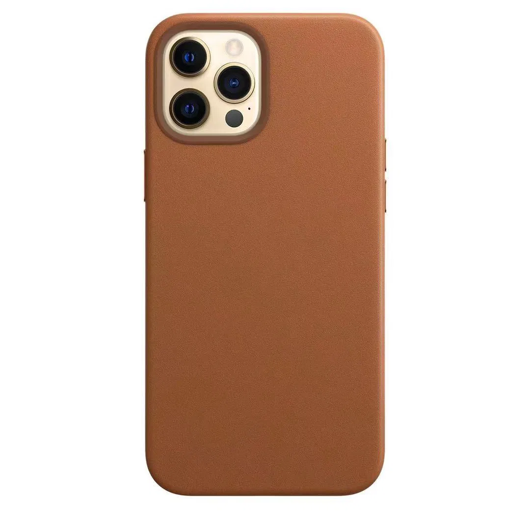 for Apple Leather Mobile Phone Case for iPhone 11 12 13 PRO Max with Wireless Charger