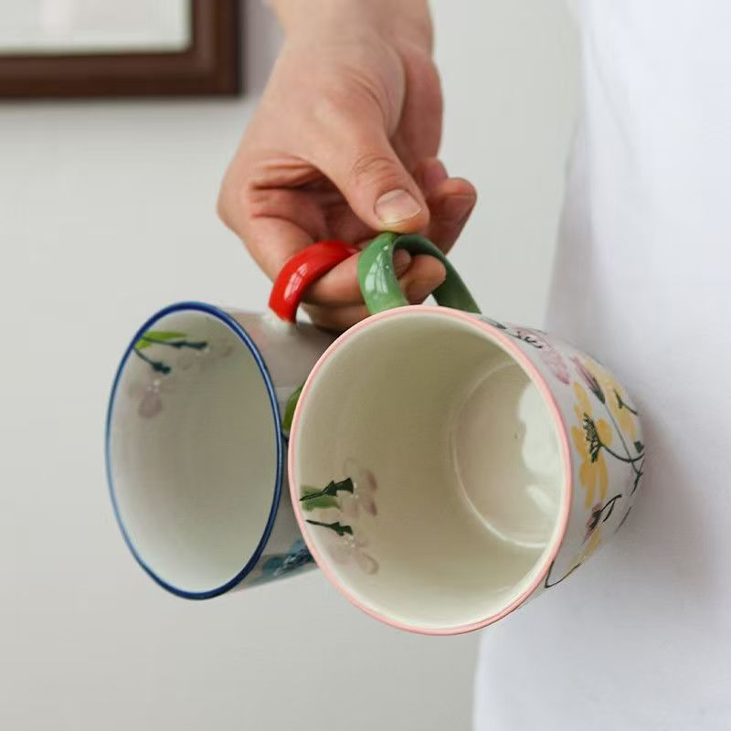 Фарфоровая кофейная кружка Bone China