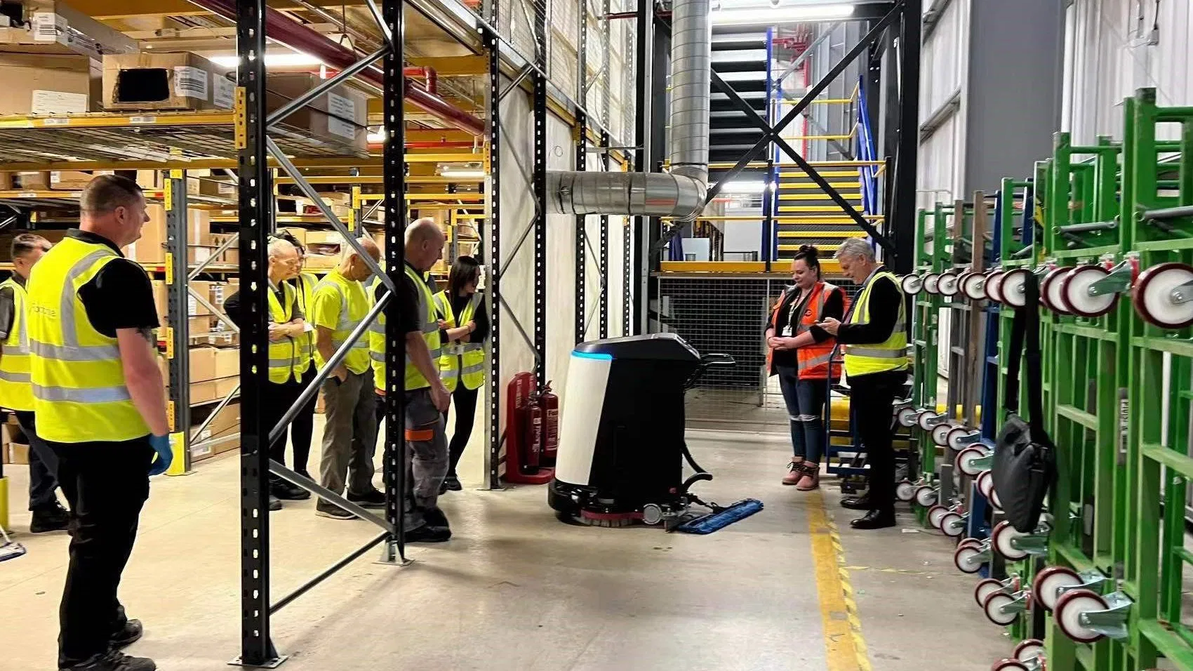 One-touch Control Floor cleaning robot Autonomous cleaning robot for Commercial cleaning