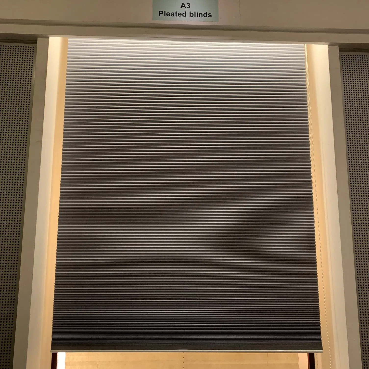 Factory Direct Sales Custom Pleated Blind Shades Window Plisse Blinds