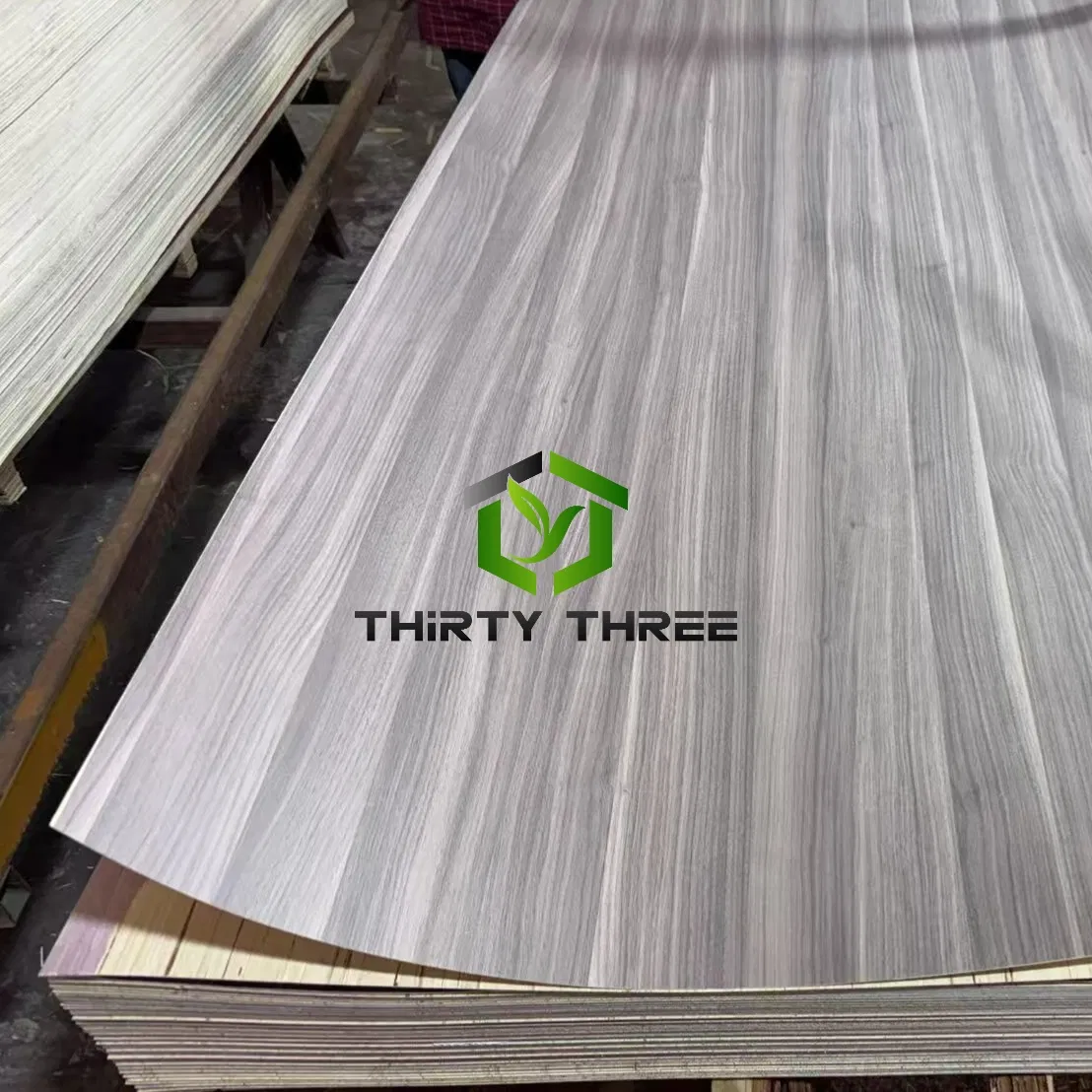 Melamine Recon Pkywood Board Good Quality Design Thickness 1mm 2mm 3mm Size 1240X2460mm Material Customized Colors