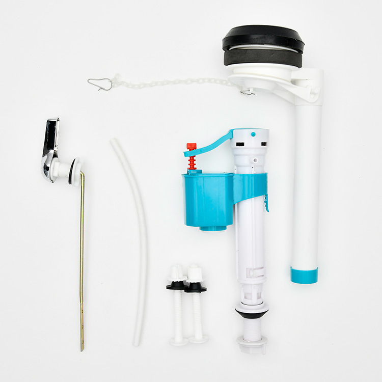 Sanipro Wholesale Old Style Toilet Water Tank Accessories Inlet Filling Valve Copper Rod Float Ball Flush Valves