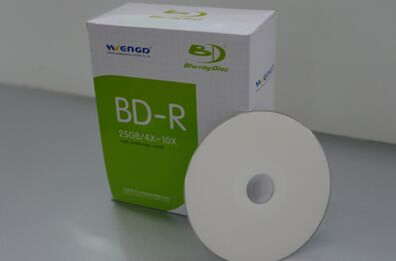 Blu-ray DVD-R 25GB, упаковка с боксом