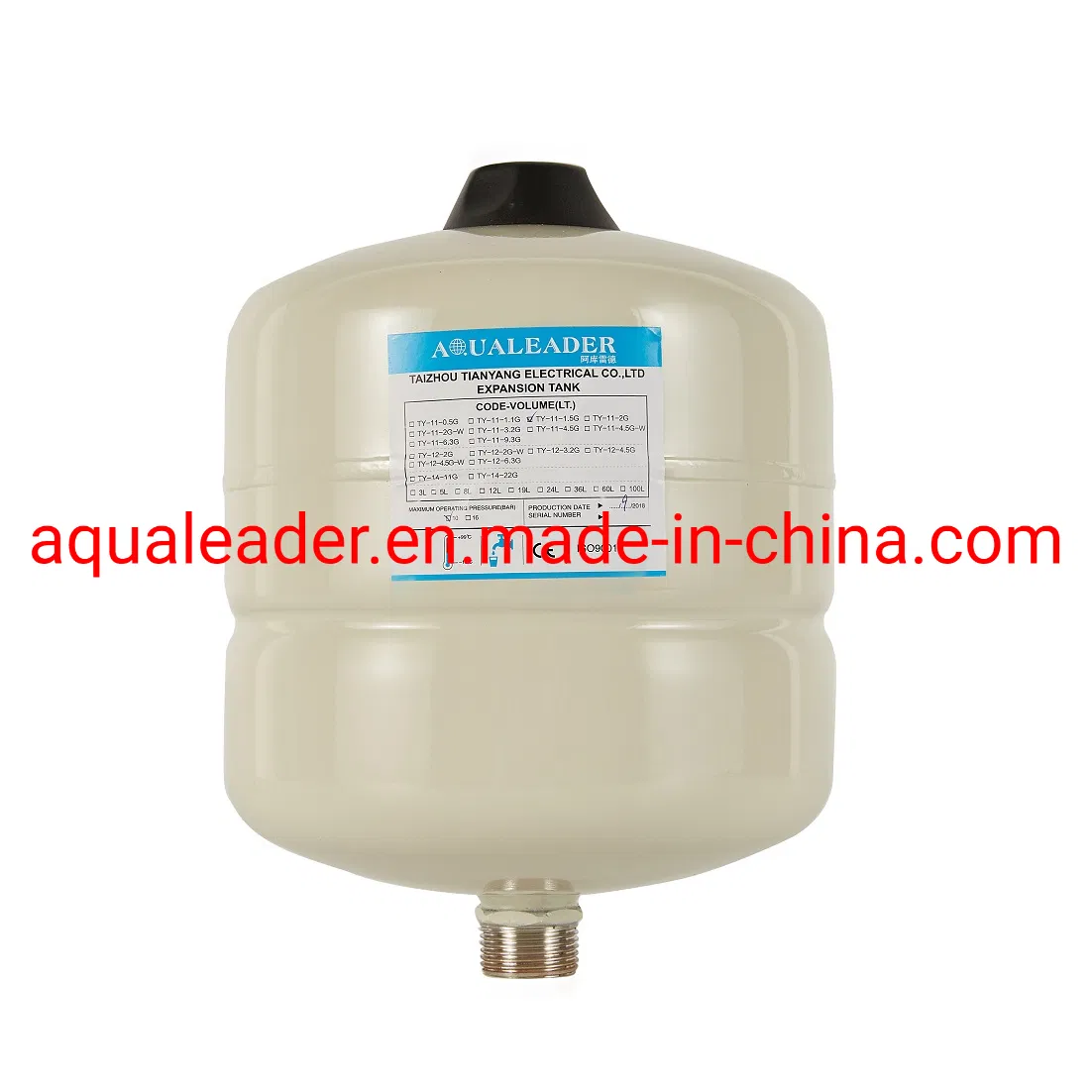 Hot Water Heater Expansion Tank Well Pressure Tank for Water Treatment