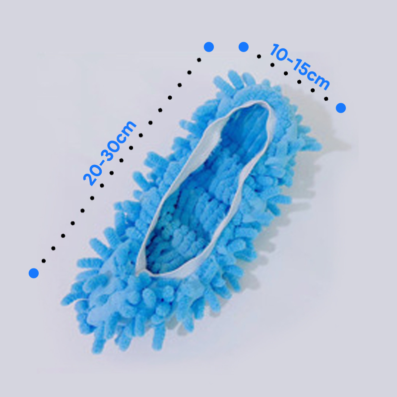 High Density Chenille Shoe Covers Mop Slippers Shoes Cover