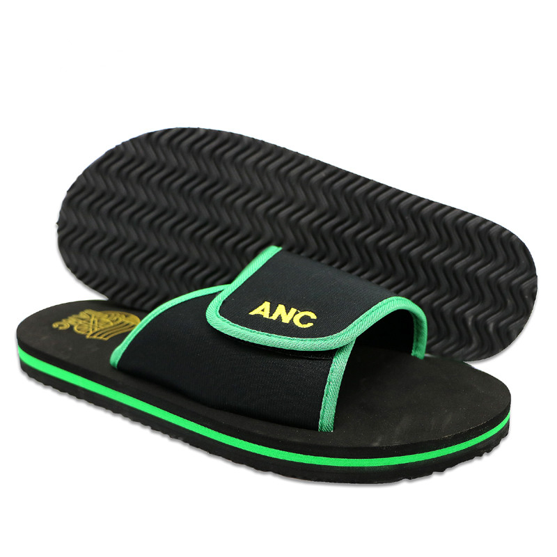 Men Black Hotel Slippers EVA Comfortable Outdoor Indoor Slides Sandals