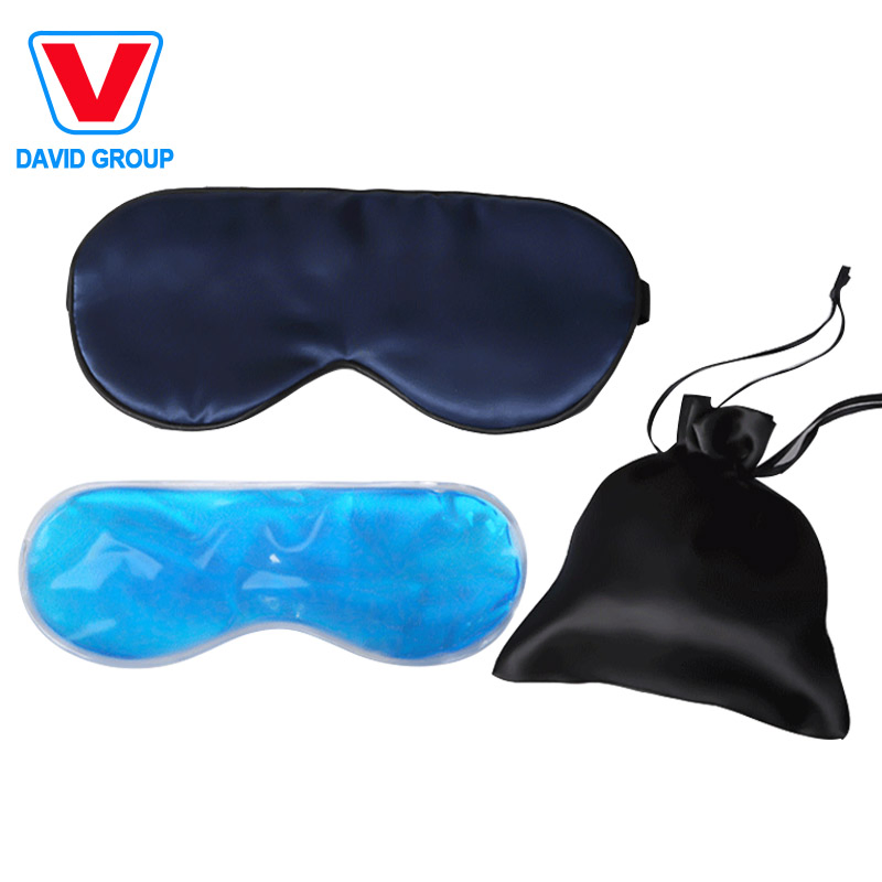 Custom Brand Soft Sleeping Eye Mask with Pouch