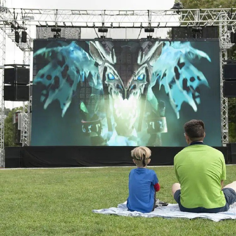 Outdoor Indoor LED Display Panels Screen 500*500mm/500*1000mm P2.97 P3.91 P4.81 Advertising Digital Billboard LED Wall LED Rental Display