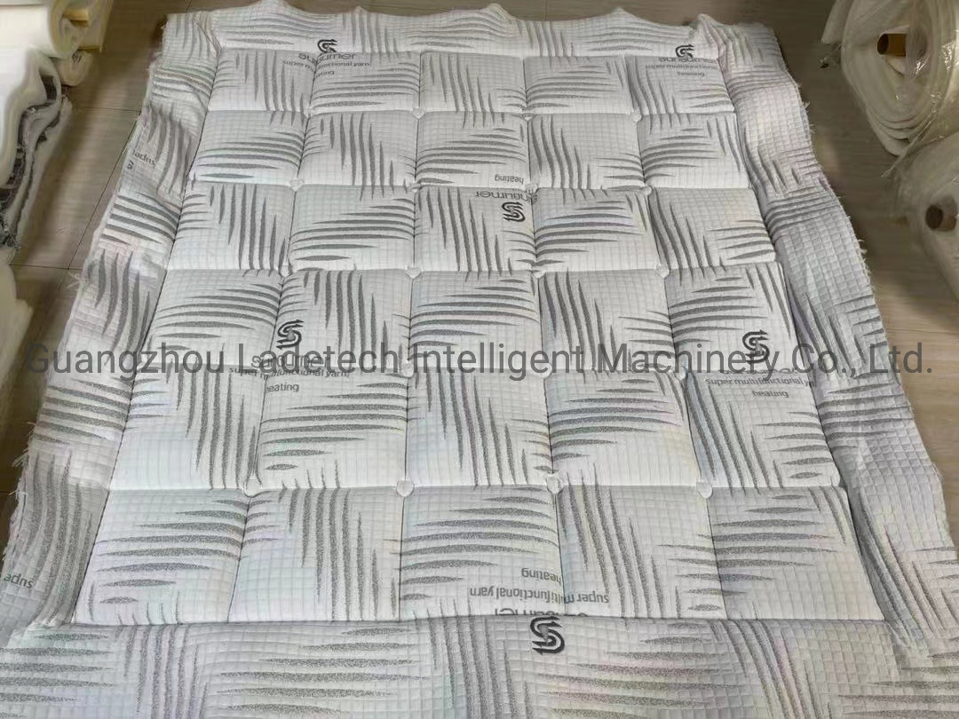 High Quality Mattress Jacquard Topper Quilted Fabric (size and thickness can be customized)