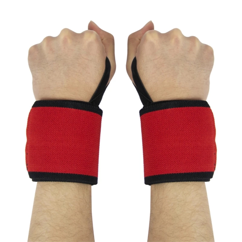 Напульсники тренировочные для тяжелой атлетики с фиксацией