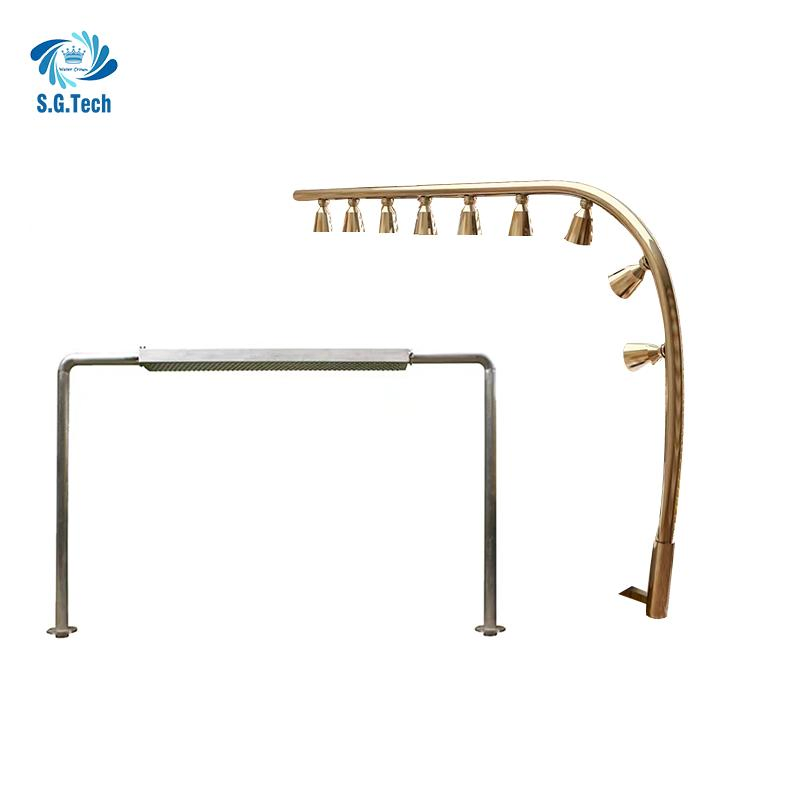 Water Crown Professional Vichy Shower System Massage Shower