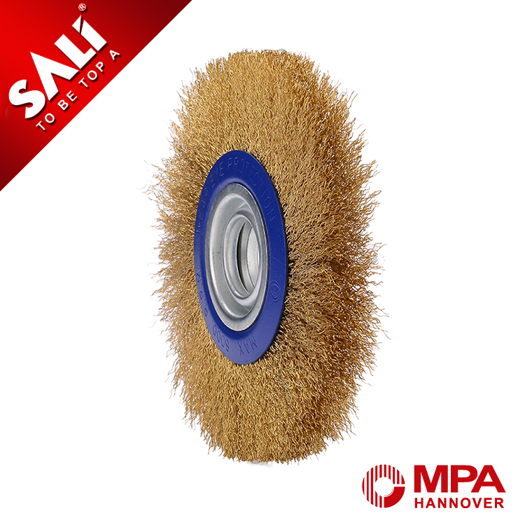 Factory Outlets 200mm Round Brass Brush for Polishing Metal