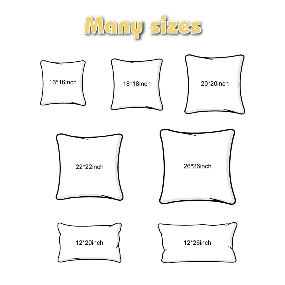 PVC Synthetic Leather Pillow Case