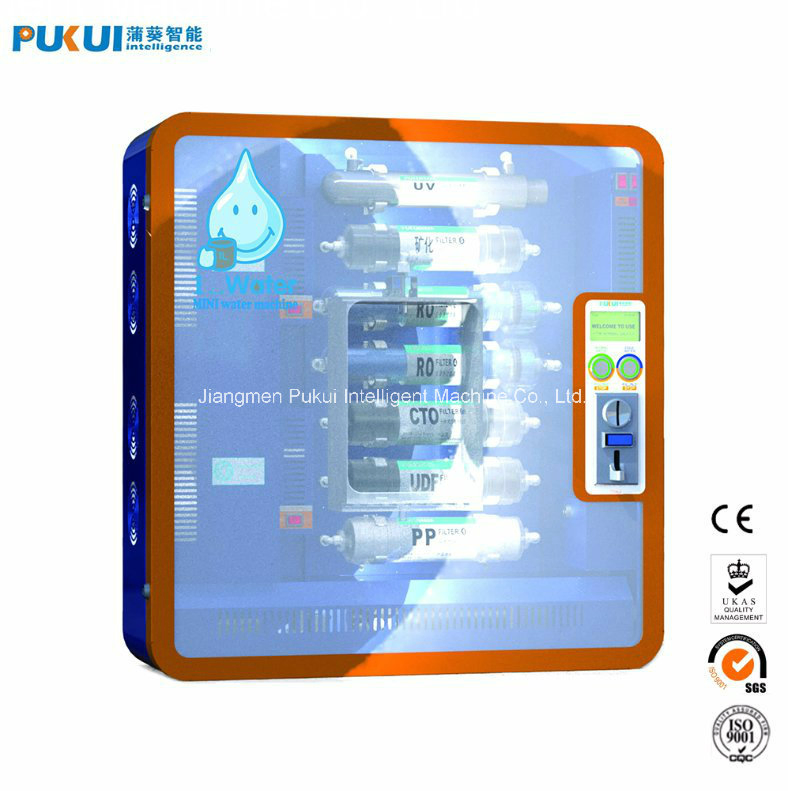 RO Water Purifier Public Water Dispenser with Coin Operated