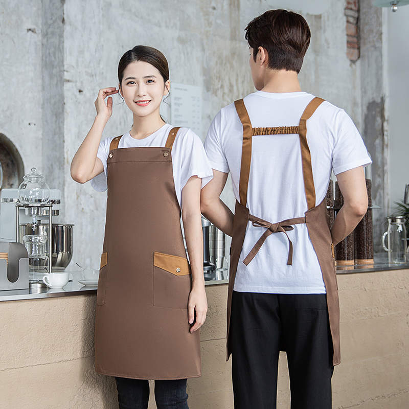 Csjd-U01-B06# Restaurant Hot Pot Restaurant Kitchen Waiter Work Shoulder Apron