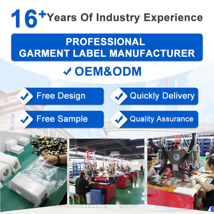 Нашивки ТПУ 3D с логотипом для одежды и аксессуаров