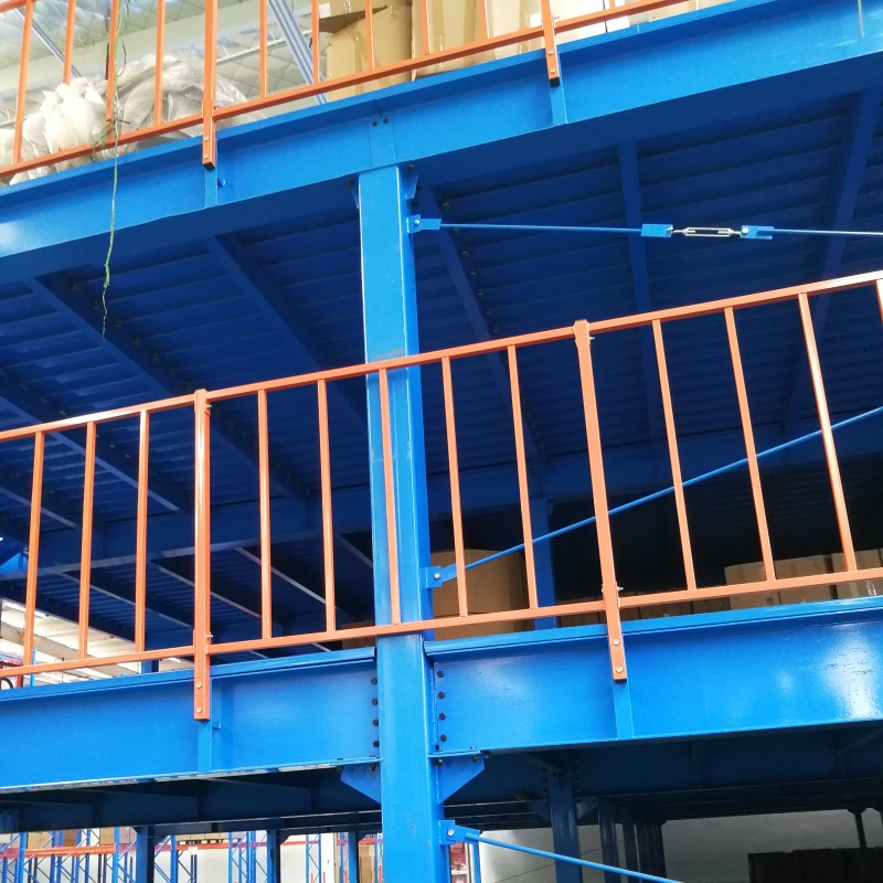 Warehouse Storage Heavy Duty Steel Structure Mezzanine Floor Customizable Multi-Level High Quality and Stability Mezzanine Platform