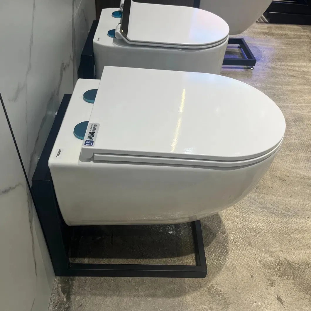 New Arrival Latest Design for Home Sanitary Ware Wall Hung Ceramic Bidet