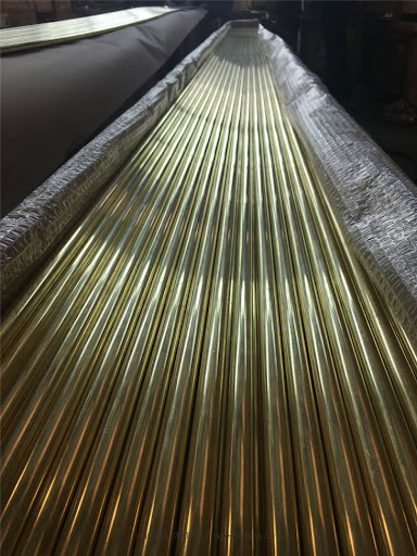 ASTM B111 C68700 JIS H3300 Aluminum Brass Tube