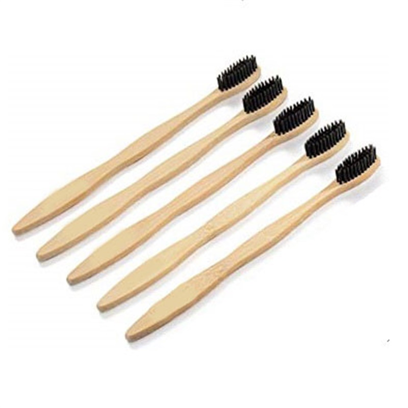 Wholesale Eco-Friendly Toothbrush Bamboo Charcoal Biodegradable