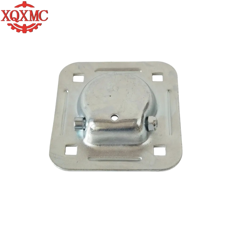Zinc Steel Metal Recessed Pan Trolley Strapping Fitting D Ring for Towing & Cargo Control Boxed Truck Trailer Lashing
