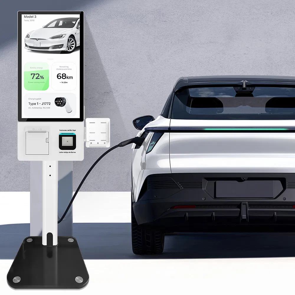 Selfordering Payment Kiosk Interactive Self Service Android POS Printer Kiosk Android