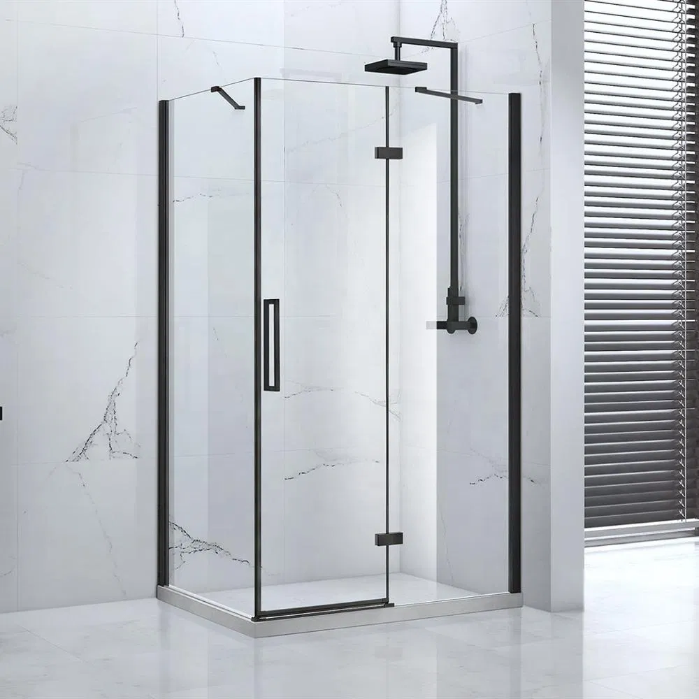 Rectangle Glass Shower Enclosure Doors Corner Shower Enclosure for Bathroom
