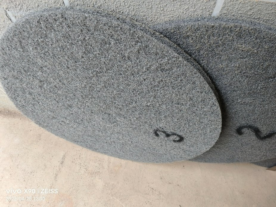 Burnishing Pad of Natural Poly Blend for High Speed Floor Burnisher