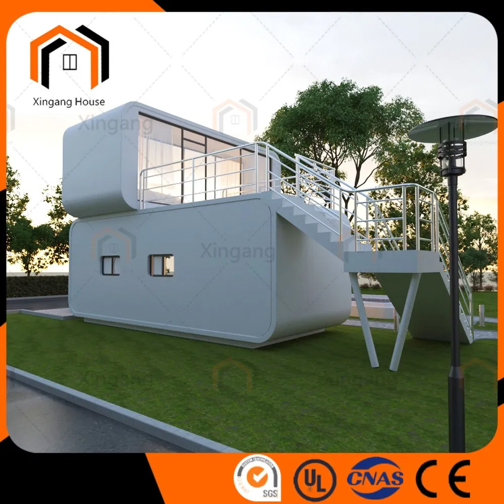 Modular Pod with 2 Bedrooms Customized Container Apple Cabin