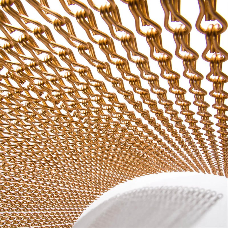 Metal Decorative Aluminum Mesh Chain Link Curtain for Hotel