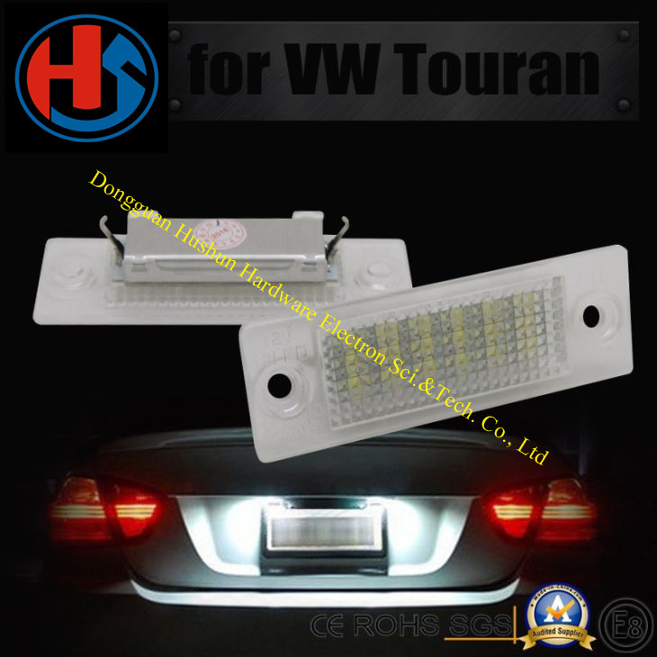 Светодиодная лампа номерного знака Canbus для VW Touran Caddy Passat