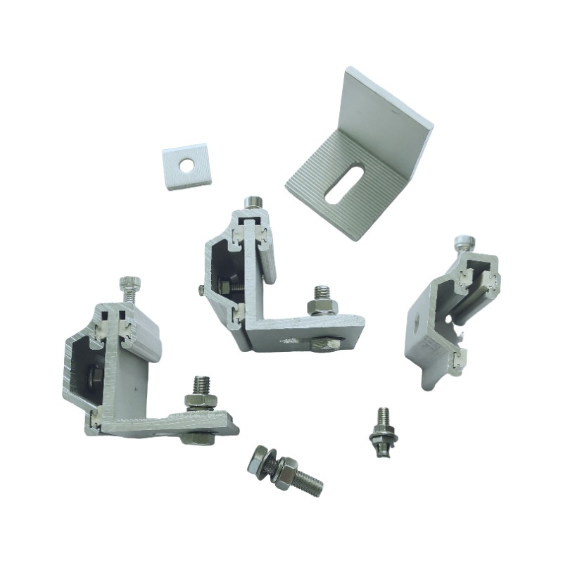 Construction Material Aluminium Clamp Wall Cladding Profile Stone Cladding Extrusion