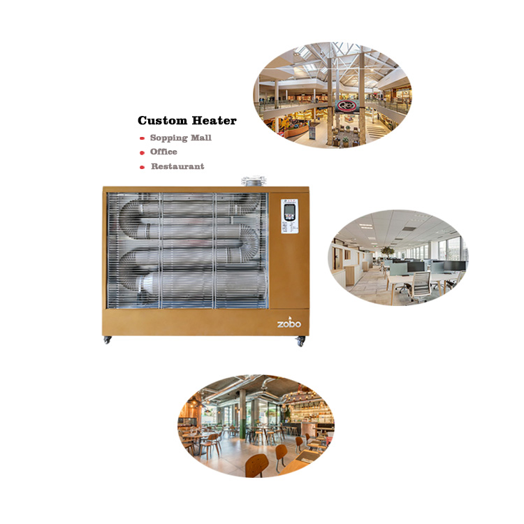 Infrared Heater for Car Repair Shops 15kw Focused Heat Zone for Garage Use