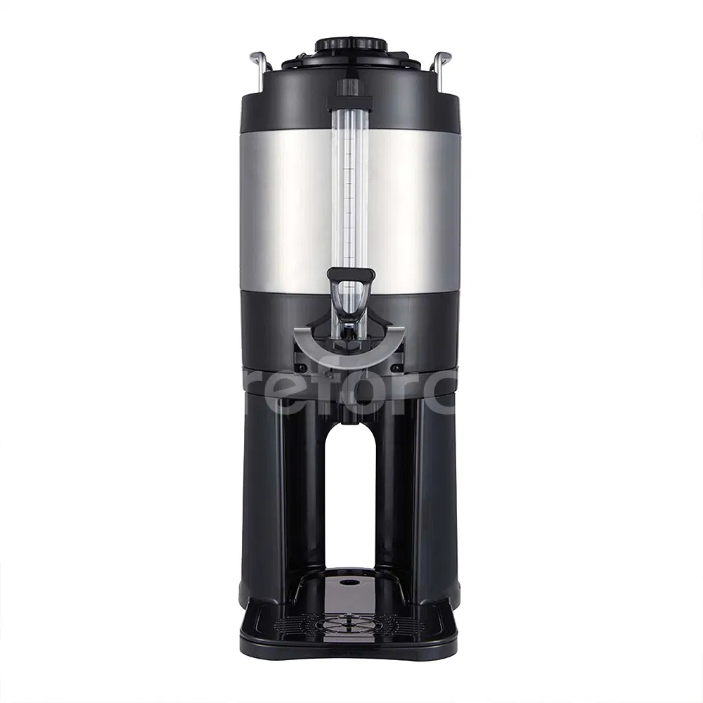 6L Stainless Steel Hot Tea Soy Milk Water Commercial Coffee Dispenser Double Wall Thermos Coffee Server